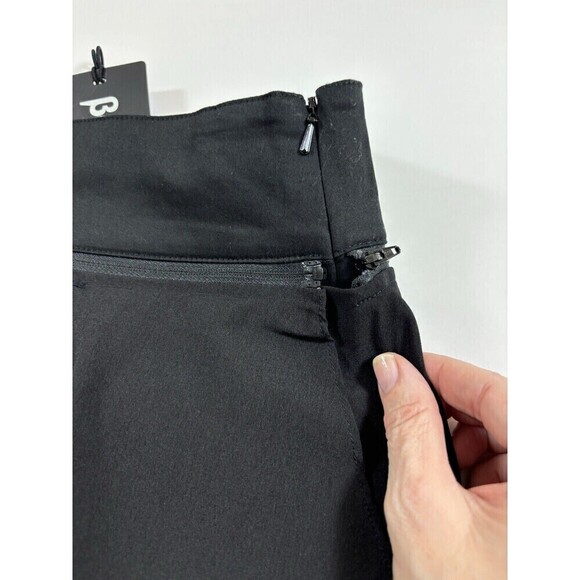 Betabrand Asymmetrical Skirt Skort Black Medium Zip Off Hotpants Shorts - Picture 9 of 9